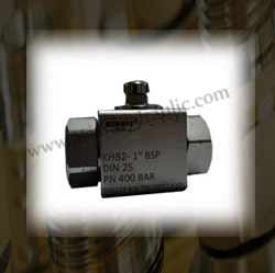 Hydraulic High Pressure Valves