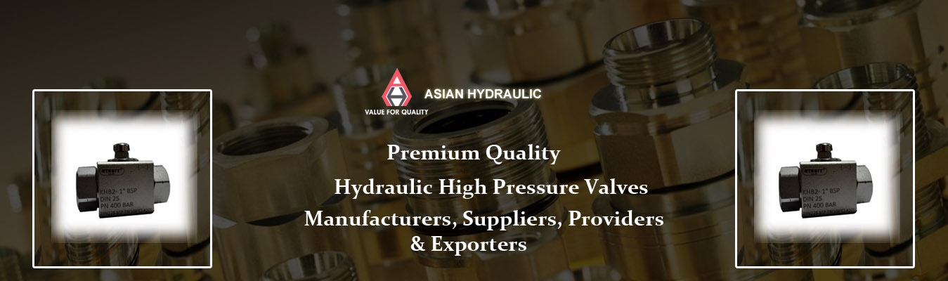 Hydraulic High Pressure Valves