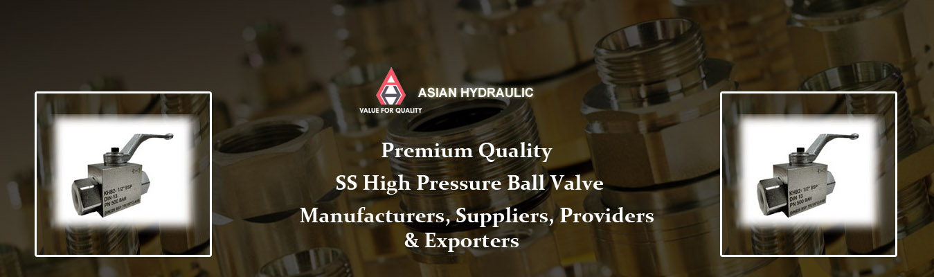 SS High Pressure Ball Valve